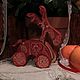 Лось-каталка "Новогодний", Игрушки-каталки, Лондон,  Фото №1