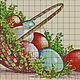 Set of embroidery beads ' EASTER BASKET'. Embroidery kits. Beaded embroidery from Laura. Online shopping on My Livemaster.  Фото №2
