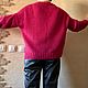 Кардиган мохер. Кардиганы. n.mironova_knitwear. Интернет-магазин Ярмарка Мастеров.  Фото №2