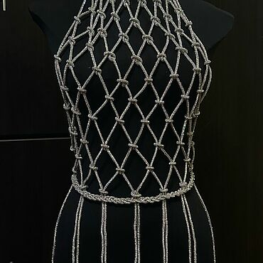 Одежда женская ручной работы. Ярмарка Мастеров - ручная работа Топ-сетка. Handmade.