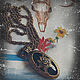Summer days. onethousandninehundredthirtysix. A wonderful pendant on a chain, Vintage necklace, Krasnodar,  Фото №1