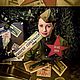 на 23 февраля "Моему ГЕНЕРАЛУ". Статуэтка. Фабрика Счастливых Мелочей. Ярмарка Мастеров.  Фото №4