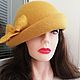 Felted hat 'Sunny autumn'. Hats1. Oksana Moleva. My Livemaster. Фото №6
