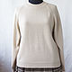  Knitted jumper with a round neck. Jumpers. stylish things. My Livemaster. Фото №4