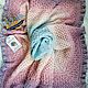 Order Knitted blanket 'Chrysanthemum' wool blend. Makushka_knits. Livemaster. . Blankets Фото №3