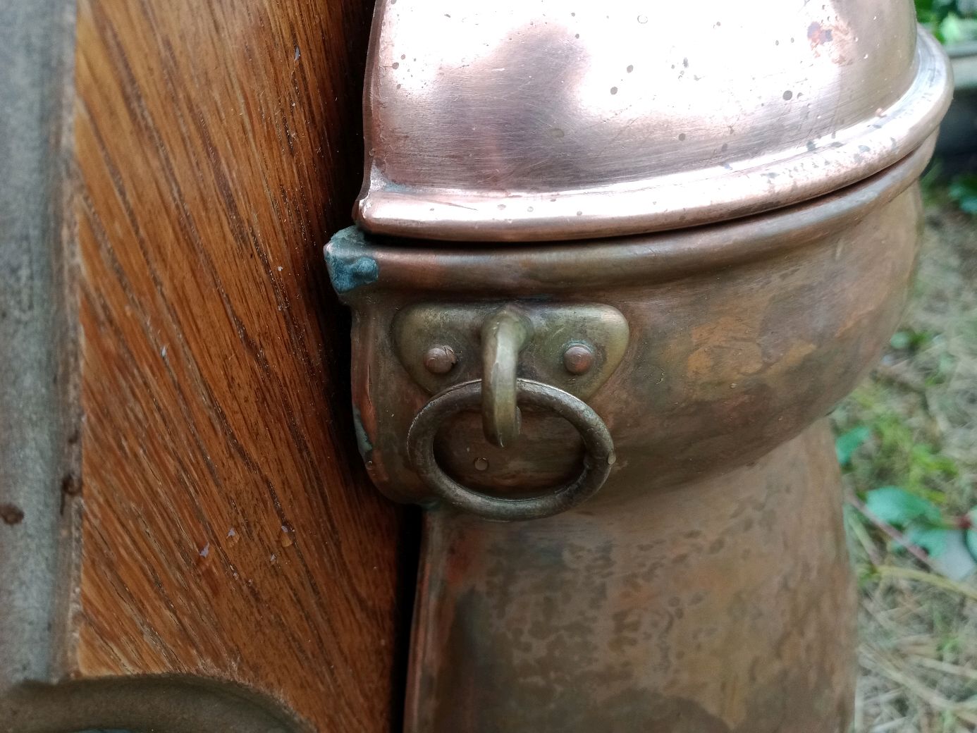 Винтаж: Старинный подвесной медный умывальник, рукомойник – купить ...