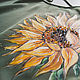 Sunflower T-Shirt. T-shirts. krasa-art. Online shopping on My Livemaster.  Фото №2