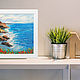 Oil painting of the Sea and Poppies. Seascape. Pictures. MariaSlynkoArt (Mariaslynko). Online shopping on My Livemaster.  Фото №2
