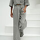 Drawstring trousers (grey), Pants, Moscow,  Фото №1