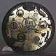 Панно-часы с подсветкой "Мегаполис", Часы с подсветкой, Липецк,  Фото №1