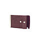Money clip coin holder. Clamps. Leather Collection. My Livemaster. Фото №4