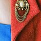Винтаж: Брошь. В викторианском стиле. ABhSep, Броши винтажные, Санкт-Петербург,  Фото №1