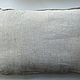 Linen pillow with flax fiber filler 'Linen dreams'. Pillow. Mochalka.. Online shopping on My Livemaster.  Фото №2