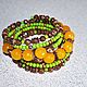 Bracelet of five rows of 'Autumn'. Bead bracelet. Olga Lado. Online shopping on My Livemaster.  Фото №2
