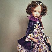 Кукла авторская коллекционная ручной работы интерьерная будуарная