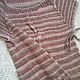 Knitted vest-t-shirt 'Striped-1' handmade. Vests. hand knitting from Galina Akhmedova. My Livemaster. Фото №5