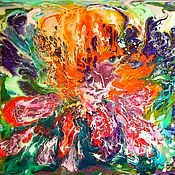Картины и панно handmade. Livemaster - original item Painting abstract 70/80 