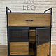 Комод из дуба LF-339. Комоды. Leo-loft. Ярмарка Мастеров.  Фото №5