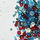 Beads mix 25 Turquoise with red 10 g. Beads1. agraf. Online shopping on My Livemaster.  Фото №2