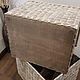 Короб плетёный из бумажной лозы. Короб. Панкова Наталья (Frau.box_). Ярмарка Мастеров.  Фото №4