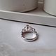 Ring 'Queen's Crown' of silver with stones (K5). Rings. anna-epifanova. My Livemaster. Фото №7