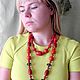 Бусы "Красное и Черное" (2 в одном). Бусы. Мода с секретом (moda-s-sekretom). Ярмарка Мастеров.  Фото №4
