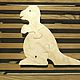 Заказать Развивающие игрушки из дерева. Пазлы - животные. dom-idej. Ярмарка Мастеров. . Заготовки для декупажа и росписи Фото №3
