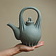 Teapot with folds. Teapots & Kettles. Surglinok. Online shopping on My Livemaster.  Фото №2