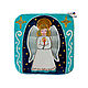 Магнит "Ангел со свечой", Пасхальные сувениры, Санкт-Петербург,  Фото №1
