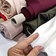 Вискозный джерси с эластаном Пудровый розовый, Cavalli. Ткани. Натуральные одежные ткани (naturalnyetkani). Ярмарка Мастеров.  Фото №4
