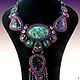 Колье "Соблазн". Колье. Exclusive jewelry. Ярмарка Мастеров.  Фото №5