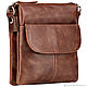Кожаная сумка "Вуди" (светло-коричневая). Классическая сумка. Кожинка. Ярмарка Мастеров.  Фото №5
