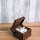 Large storage box 'Cube' of oak, Sugar Bowls, Moscow,  Фото №1
