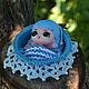 Order A cradle and a bed for a baby doll. Toy handmade. DominikaSamara. Livemaster. . Amigurumi dolls and toys Фото №3