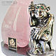 Bronze monkey with accents of demantoid garnet and pink quartz. Figurines. Miner premium - Ltd Moscow (mineralpremium). My Livemaster. Фото №4