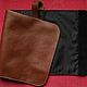 Universal book cover in genuine leather. Organizer. Redbag. My Livemaster. Фото №5
