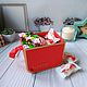 Подарочная сумочка с конфетами, подарок, девушке, 8 марта, 14 февраля, Подарочные боксы, Москва,  Фото №1