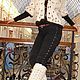 Women's warm leg warmers knitted art. No. №17zh. Leg warmers. Livedogsnitka (MasterPr). My Livemaster. Фото №6