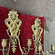 Старинные бронзовые подсвечники. Подсвечники. Alantik. Интернет-магазин Ярмарка Мастеров.  Фото №2