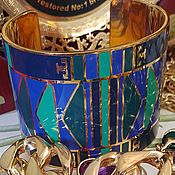 Винтаж handmade. Livemaster - original item Fashionable Enamel bracelet by Tory Burch. Handmade.