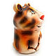 Ceramic figurine 'Tiger'. Figurine. aboka. My Livemaster. Фото №4