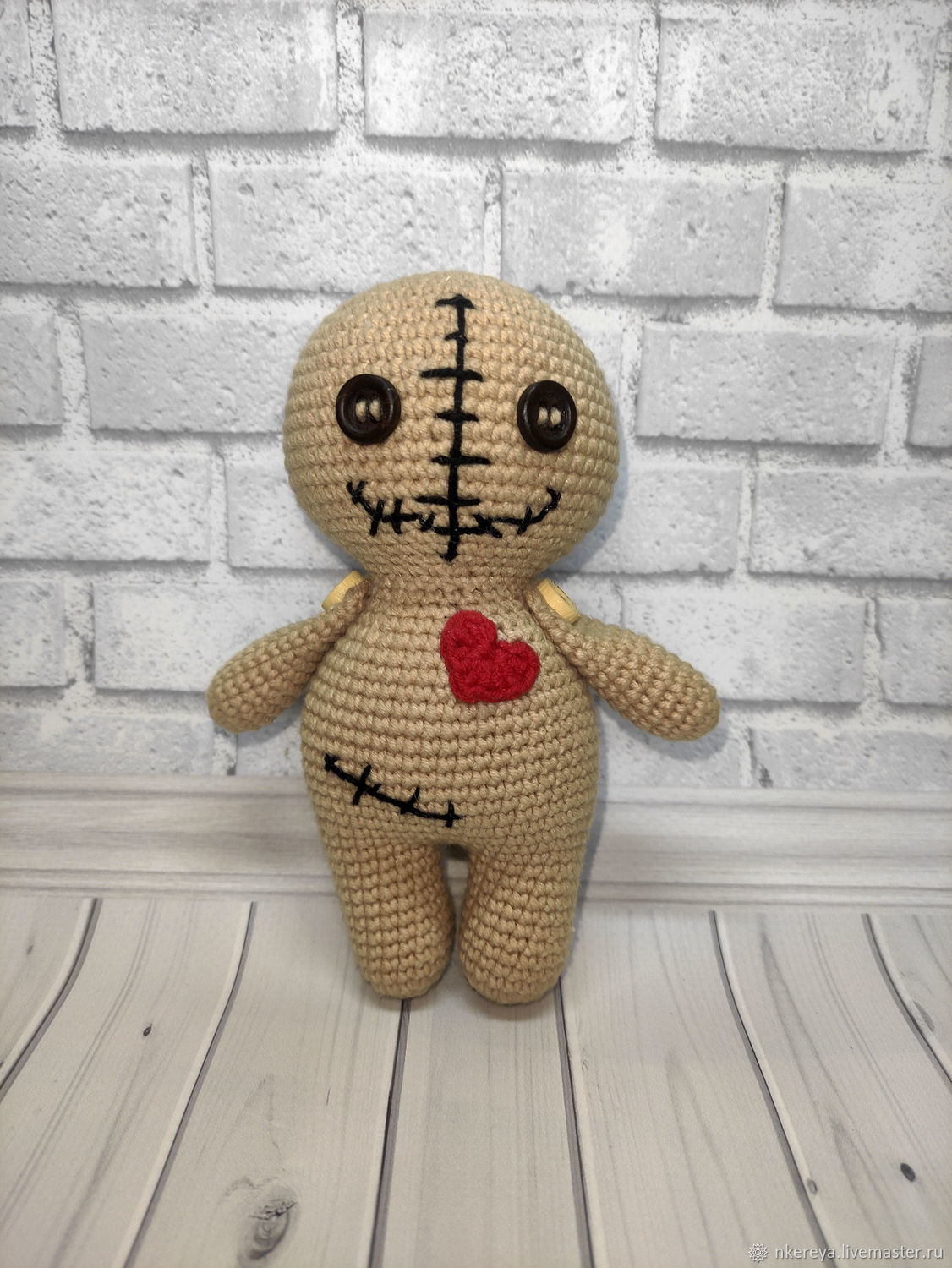 Кукла Вуду в интернет-магазине Ярмарка Мастеров по цене 1105 ...