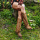 TEXANO - botas de Leopardo de piel de Pony recortada-Otoño-Invierno, High Boots, Rimini,  Фото №1
