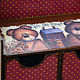 Мини-комод "Мишкина любовь". Мини-комоды. Decoupage's stories from Victoria. Ярмарка Мастеров.  Фото №4