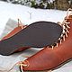 Ботинки для ИСБ. Стилизованная обувь. Historical shoes craft Кожевенная мастерская. Ярмарка Мастеров.  Фото №6