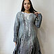 Felted dress Silver Rain, Dresses, Verhneuralsk,  Фото №1