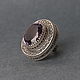 Кольцо с аметистом 38,8 ct идеальной чистоты с яркой игрой. Кольца. AMG. Ярмарка Мастеров.  Фото №5