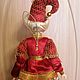 Интерьерный клоун, кукла придворного шута. Интерьерная кукла. Nina Fomina (-souvenirs-dolls-). Ярмарка Мастеров.  Фото №5