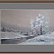 "Морозно" (32х50) графика. Картины. Art-Ninel  (Нина). Ярмарка Мастеров.  Фото №4
