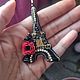   weekend in Paris. Брошь-булавка. Handmade-with-love-13. Ярмарка Мастеров.  Фото №9